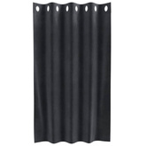 Zasłony zaciemniające 2 pcs Ciemnoszary 140 x 140 cm Aksamit