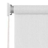 vidaXL Roleta zewnętrzna, biała, 60x140 cm, HDPE
