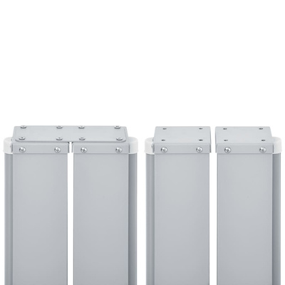 Zwijana markiza boczna, antracytowa, 140 x 1000 cm