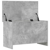 Skrzynia na przechowywanie Betonowy szary 80 x 40 x 50 cm