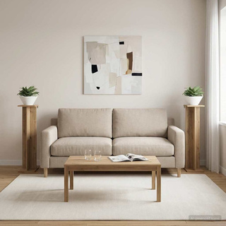 Stojak na rośliny 2 szt. Dąb Rzemieślniczy 25 x 25,5 x 100,5 cm