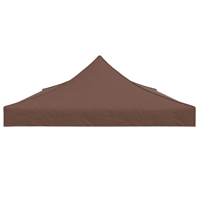 Dach do namiotu imprezowego, 6 x 3 m, brązowy, 270 g/m?