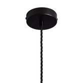 Lampa Wisząca z metalu ?40cm E27 Zielona Abruzzo Dario