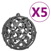 vidaXL Sztuczna choinka z lampkami i bombkami, 150 cm, 380 gałązek wariant 5
