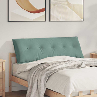 Poduszka na plecy Zielony morski 140 x 50 cm Tkanina sztruksowa
