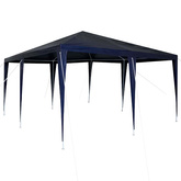 Namiot Imprezowy Niebieski 400 x 400 x 266 cm Polietylen i Stal