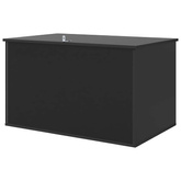 Koty Dom Czarny 85 x 55 x 50,5 cm Drewno inżynieryjne