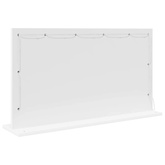 Lustro toaletowe Prostokątny Z lustrem Biały 80 x 45 x 18 cm