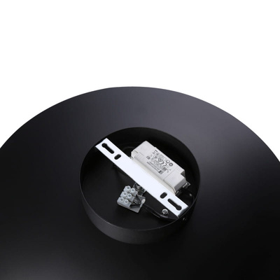 Kinkiet Nowoczesny Drewniany okrągły 45cm 12W Abruzzo Orzo