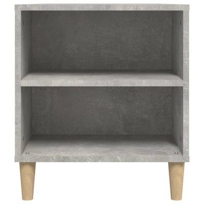 vidaXL Szafka pod TV, szarość betonu, 102x44,5x50 cm