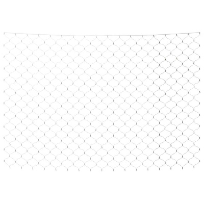 Siatka z lampek LED, zimna biel, 4x4 m, 544 LED