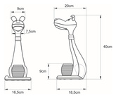 Lampka biurkowa K-BL1607 BIAŁY z serii PIESEK