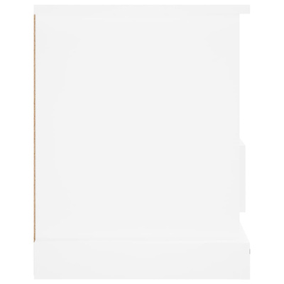 vidaXL Szafka pod TV, biała, 93x35,5x45 cm, materiał drewnopochodny