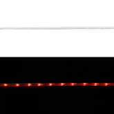 Lina świetlna z 1200 diodami LED Czerwony 50 m PVC