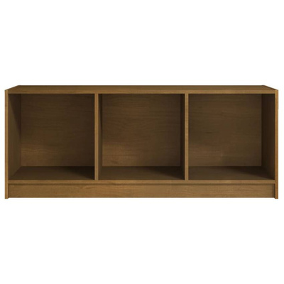vidaXL Szafka pod TV, miodowy brąz, 104x33x41 cm, drewno sosnowe