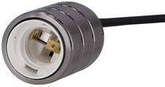 Zawiesie metalowe czarne lampa wisząca oprawa E27 31-04901