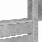 Łóżko piętrowe dla dzieci Betonowy szary 80 x 200 cm
