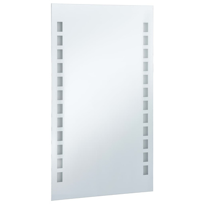 vidaXL Ścienne lustro łazienkowe z LED, 60 x 100 cm