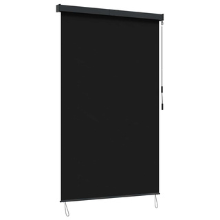 Roleta Czarny 160 x 250 cm Materiał i Aluminium