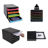 Exacompta Organizer z 4 szufladkami na biurko Aquarel