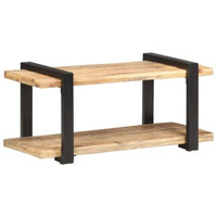 vidaXL Szafka pod TV, 90x40x40 cm, surowe drewno mango