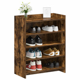 Szafka na buty z przechowywaniem Dąb wędzony 73,5 x 36 x 92 cm