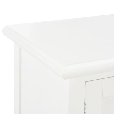 vidaXL Szafka pod TV, biała, 120 x 30 x 40 cm, drewniana
