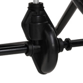 Rozsiewacz do soli, PVC i stal, 80 x 46 x 75 cm, 15 L