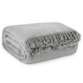 Koc Akryl popielaty 150x200