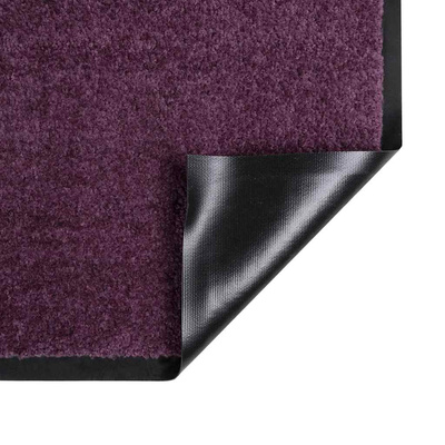 Dywanik drzwiowy Bordowy 60 x 40 x 1.2 cm Tkanina Teddy