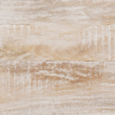 Stolik kawowy Biały 80 x 50 x 40 cm Drewno z mango