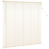 Żaluzja wenecka Jasnobrązowy ze wzorem 150 x 150 cm 25 mm PVC