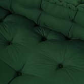 Poduszka do sofy paletowej 2 pcs zielony 120 x 80 x 38 cm