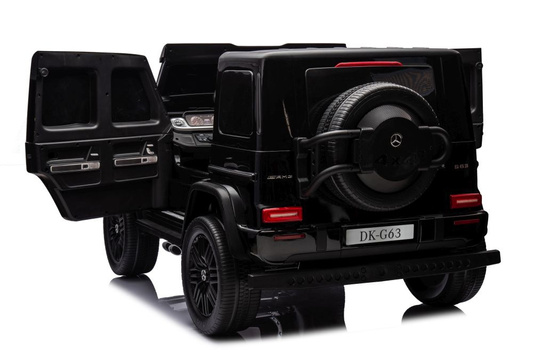 Auto Na Akumulator Mercedes G63 4X4 XXL 24V14AH Czarny Lakierowany