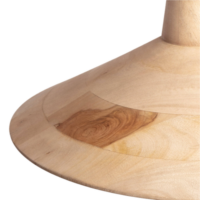 Lampa Wisząca z drewna z mango ?60cm Abruzzo Vattene