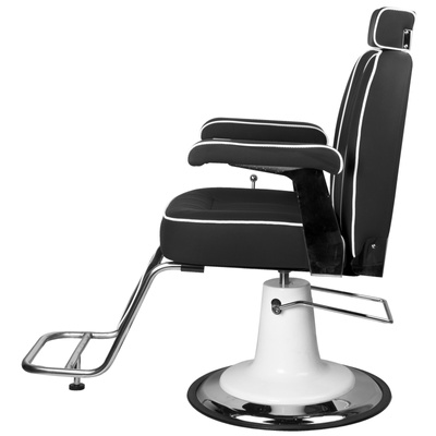 Gabbiano fotel barberski Amadeo czarny  125382