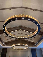 Żyrandol lampa ring 90cm wisząca E14 RL9