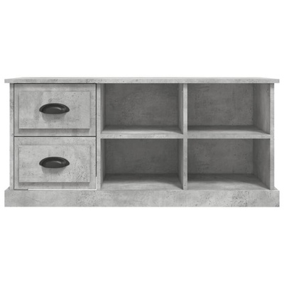 vidaXL Szafka pod TV, szarość betonu, 102x35,5x47,5 cm