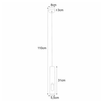 wisząca K-4865 z serii ENOLA Lampa