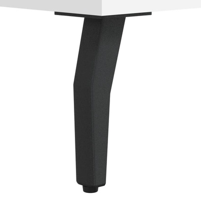 vidaXL Biurko, białe, 140x50x75 cm, materiał drewnopochodny wariant 7