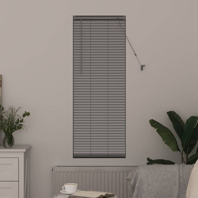 Żaluzje weneckie Srebrny 175 x 50 cm Aluminium