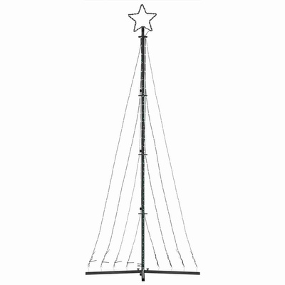Choinka LED 447 LEDs Ciepła biel 250 cm