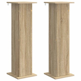 Stojak na rośliny 2 pcs dąb Sonoma 30,5 x 30 x 100,5 cm