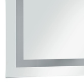 vidaXL Ścienne lustro łazienkowe z LED i czujnikiem dotykowym 60x80 cm