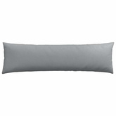 Poduszki na sofę 2 pcs Jasnoszary 145 x 40 cm tkanina