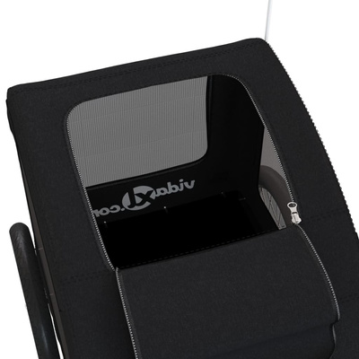 Przyczepka rowerowa dla zwierząt, tkanina Oxford i żelazo