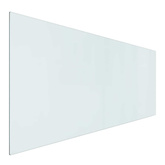 Szklana płyta kominkowa przezroczysty 120 x 50 cm Szkło