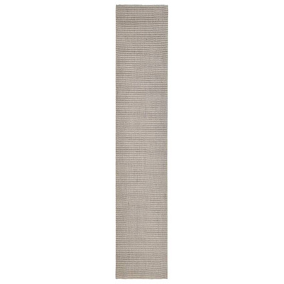 vidaXL Dywanik, naturalny sizal, 66x350 cm, piaskowy