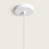 Lampa Wisząca Boho z Włókna Naturalnego Abruzzo Chiara E27