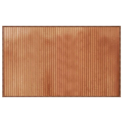 vidaXL Dywan prostokątny, brązowy, 60x100 cm, bambusowy